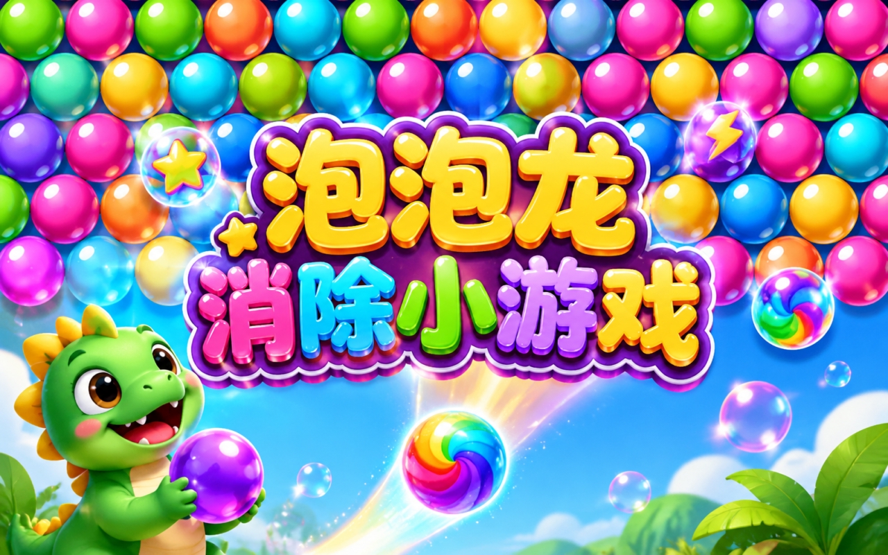 泡泡龙消除小游戏
