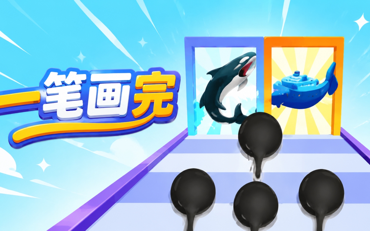 一笔画完