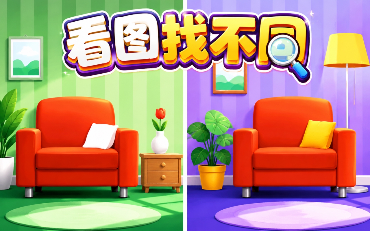 看图找不同