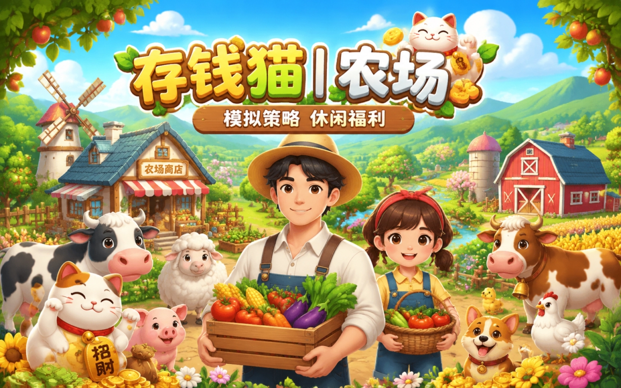 存钱猫丨农场 模拟策略 休闲福利