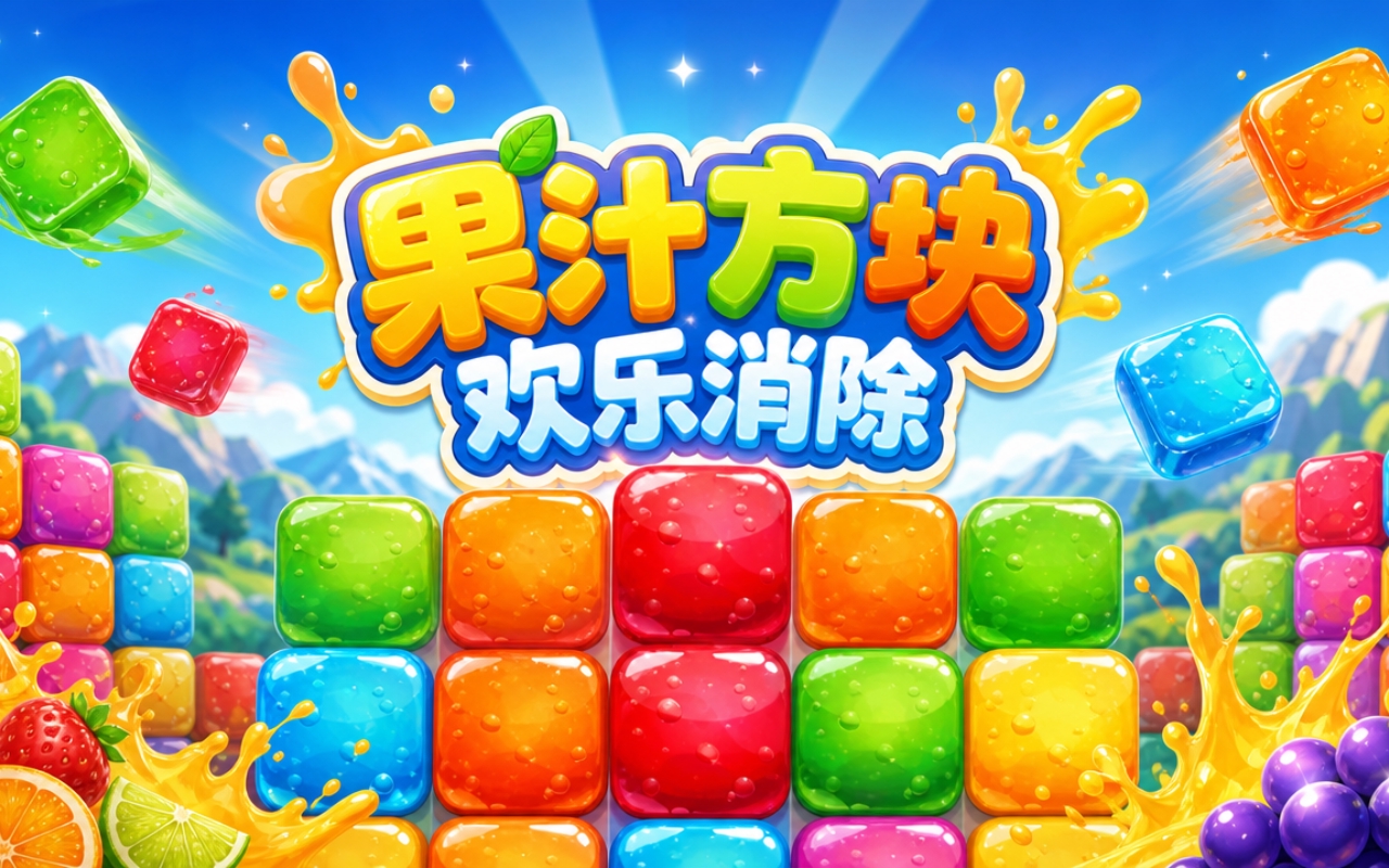 果汁方块欢乐消除