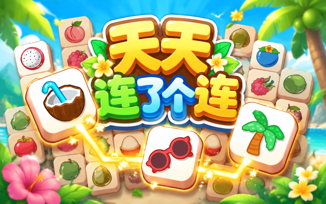 天天连了个连