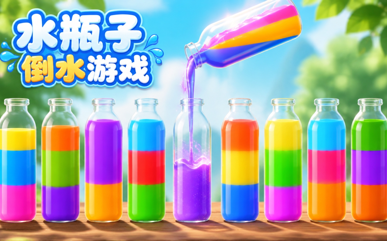 水瓶子倒水游戏