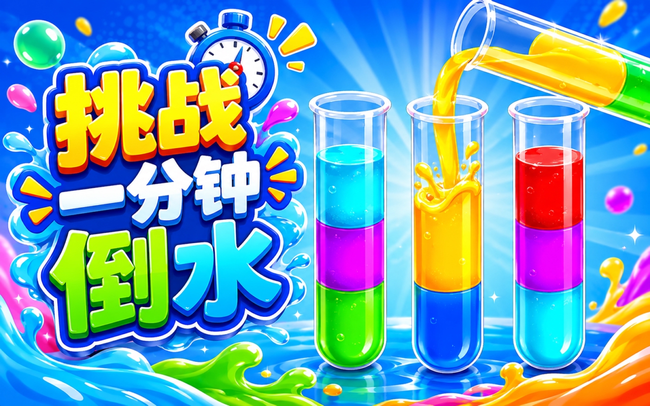 挑战一分钟倒水