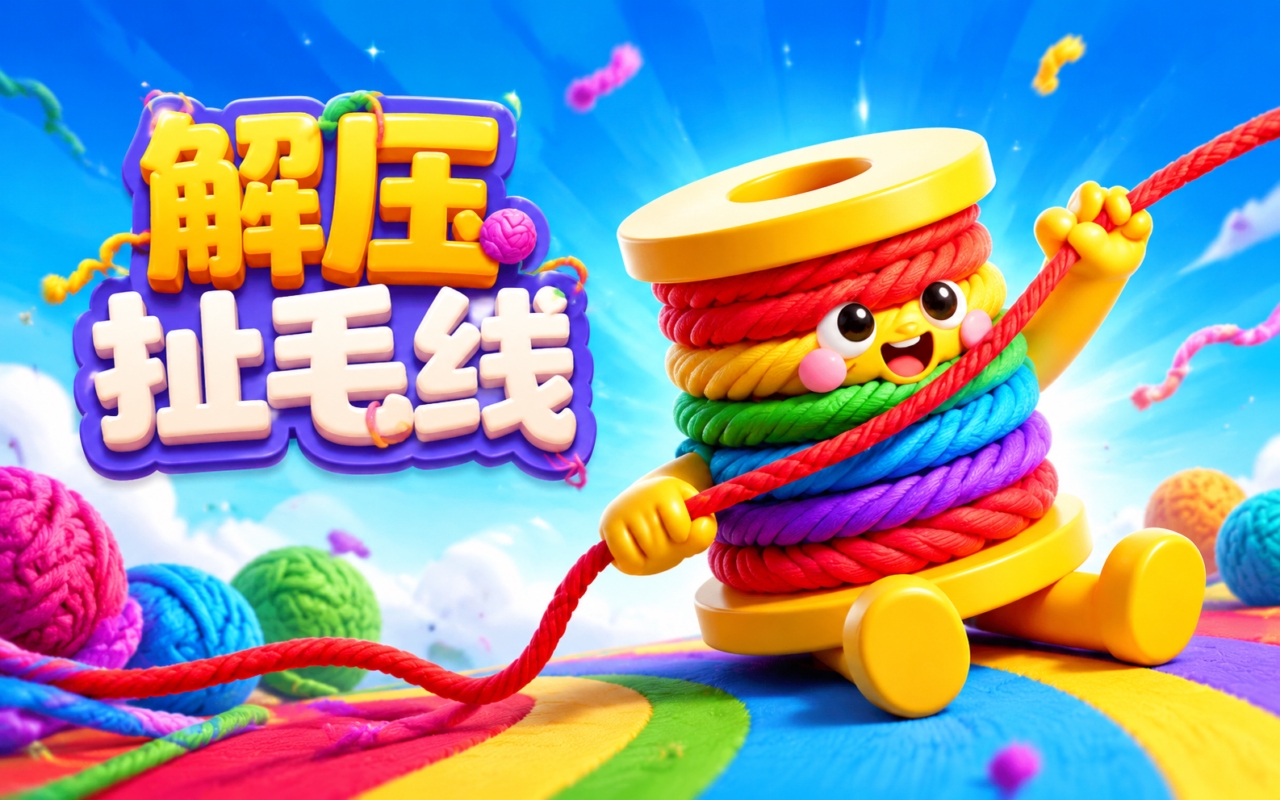 解压扯毛线