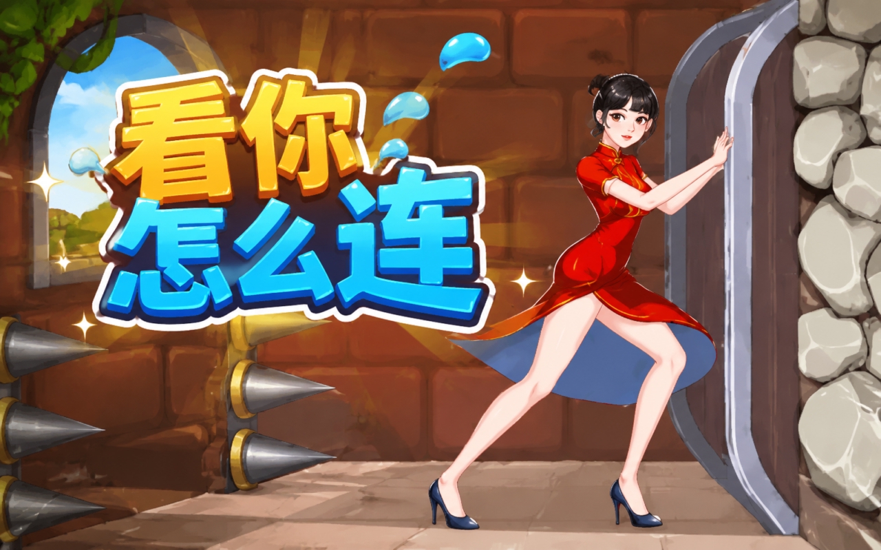 看你怎么连
