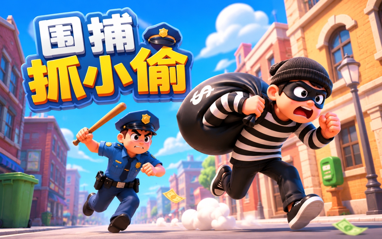 围捕抓小偷