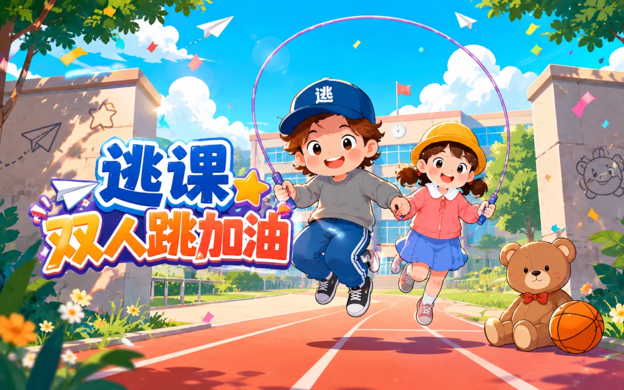 逃课双人跳加油
