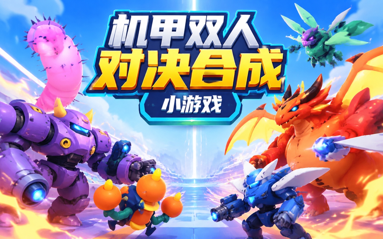 机甲双人对决合成小游戏