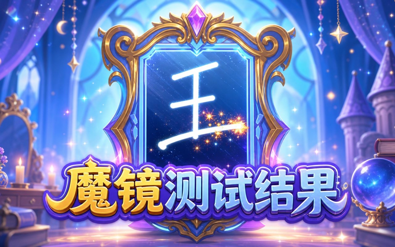 魔镜测试结果