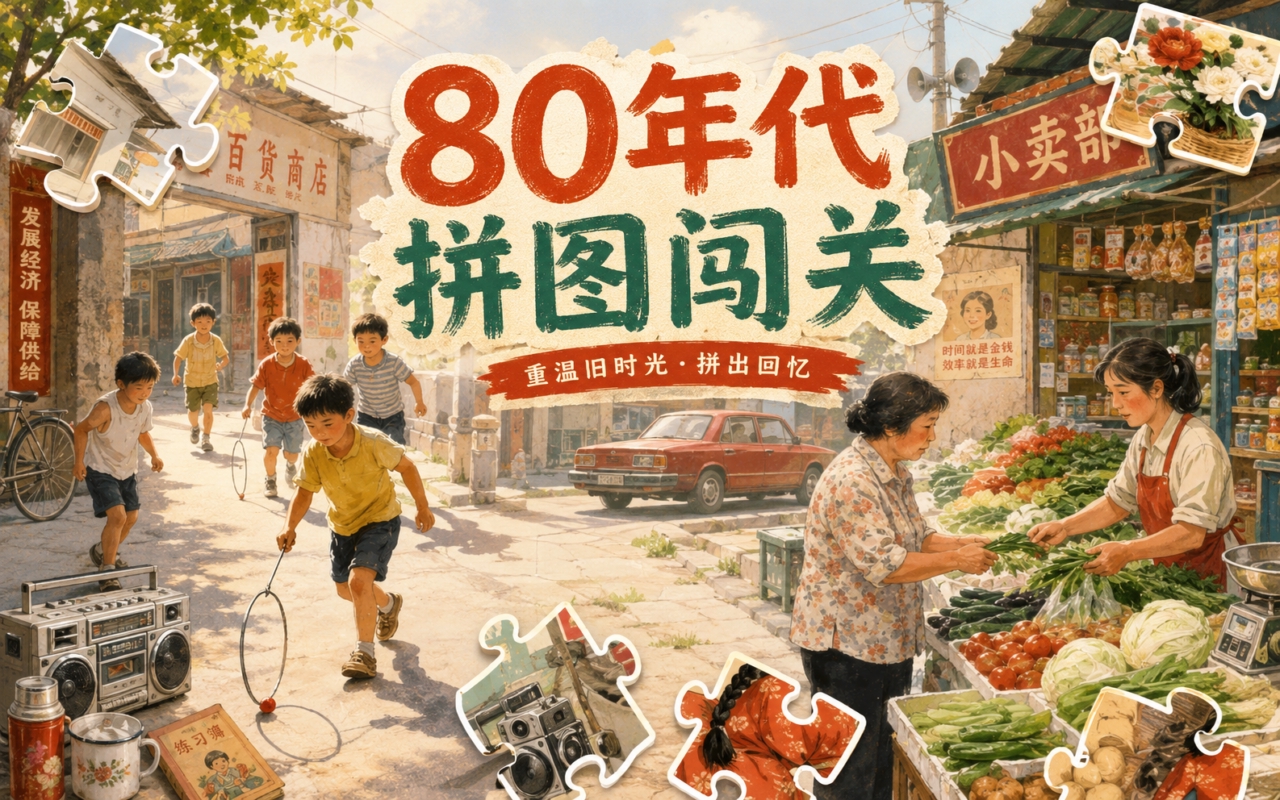 80年代拼图闯关