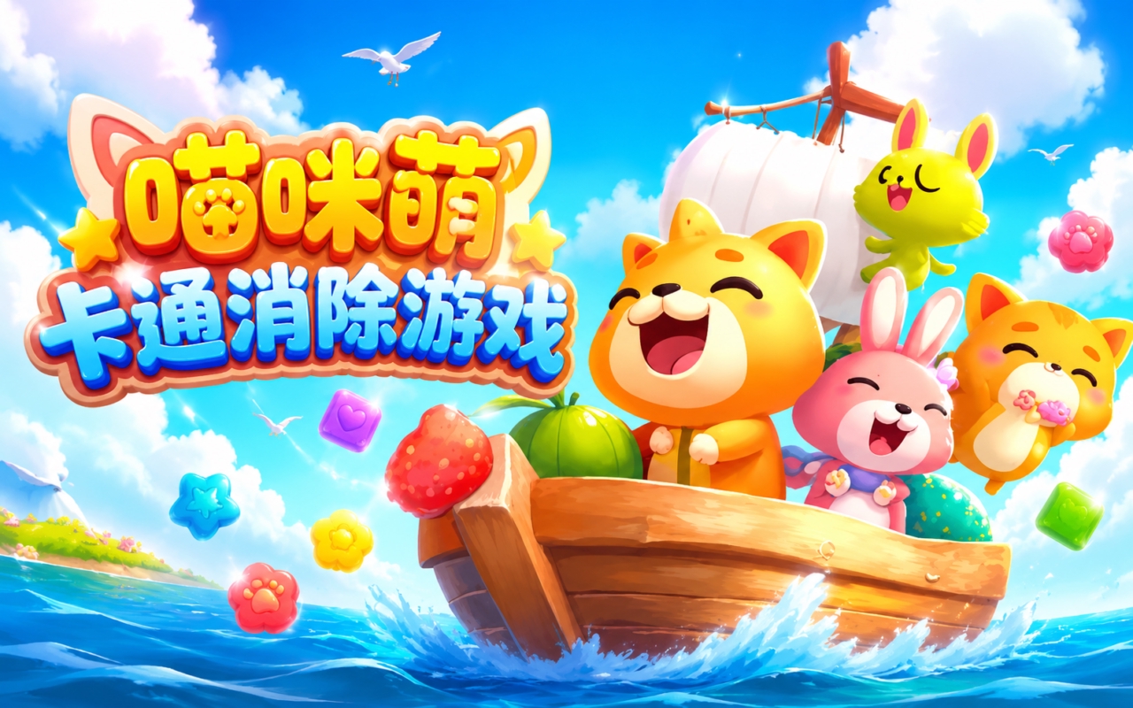 喵咪萌卡通消除游戏
