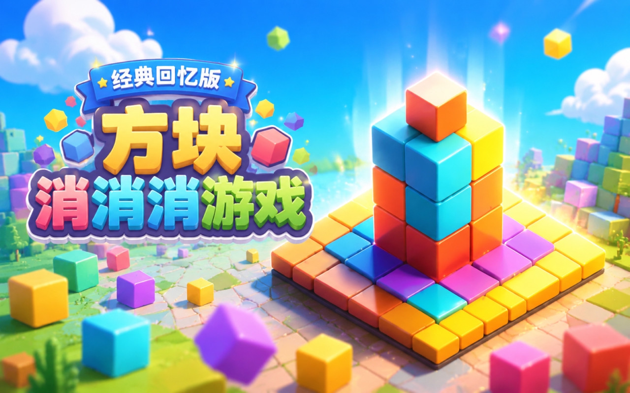 经典回忆版 方块消消消游戏
