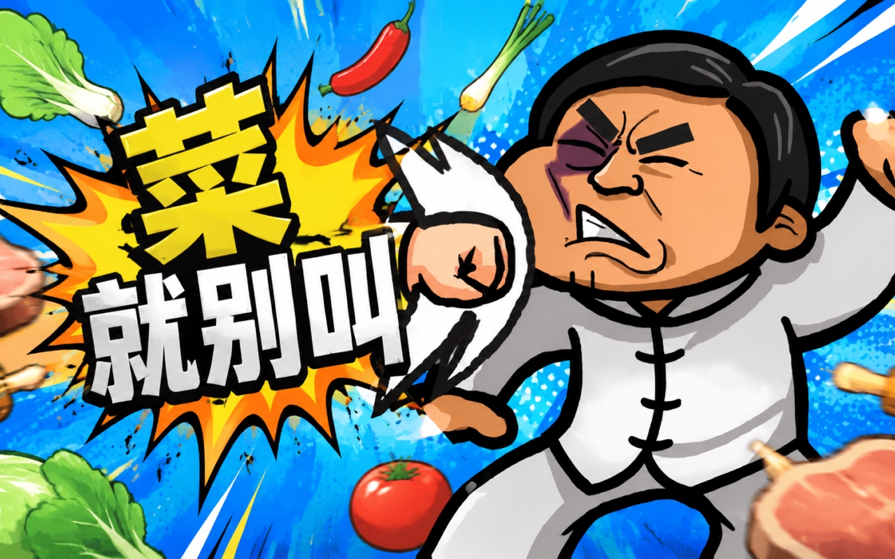 菜就别叫