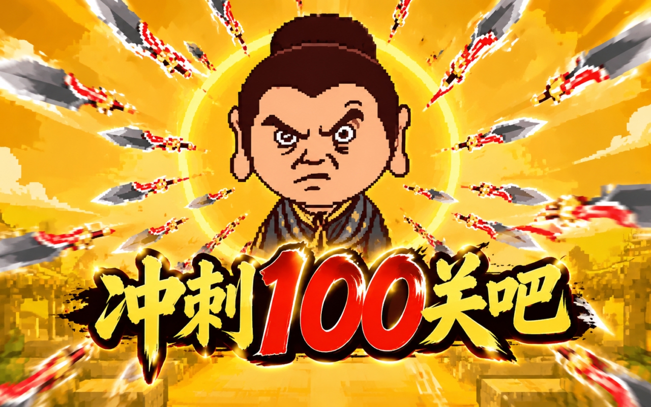 冲刺100关吧