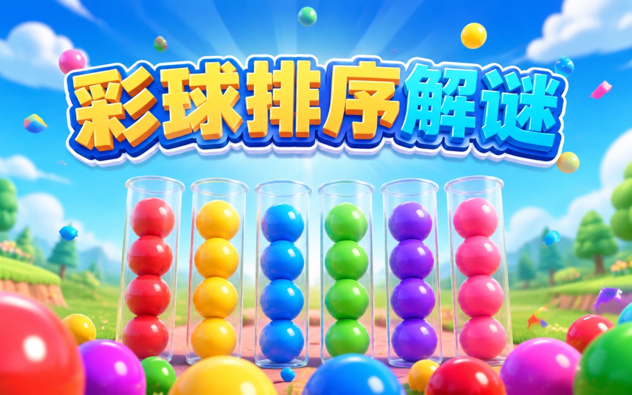 彩球排序解谜