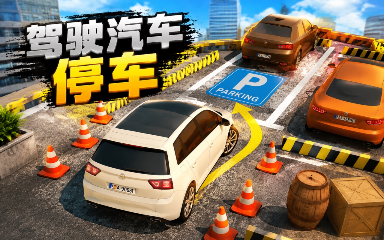 驾驶汽车停车