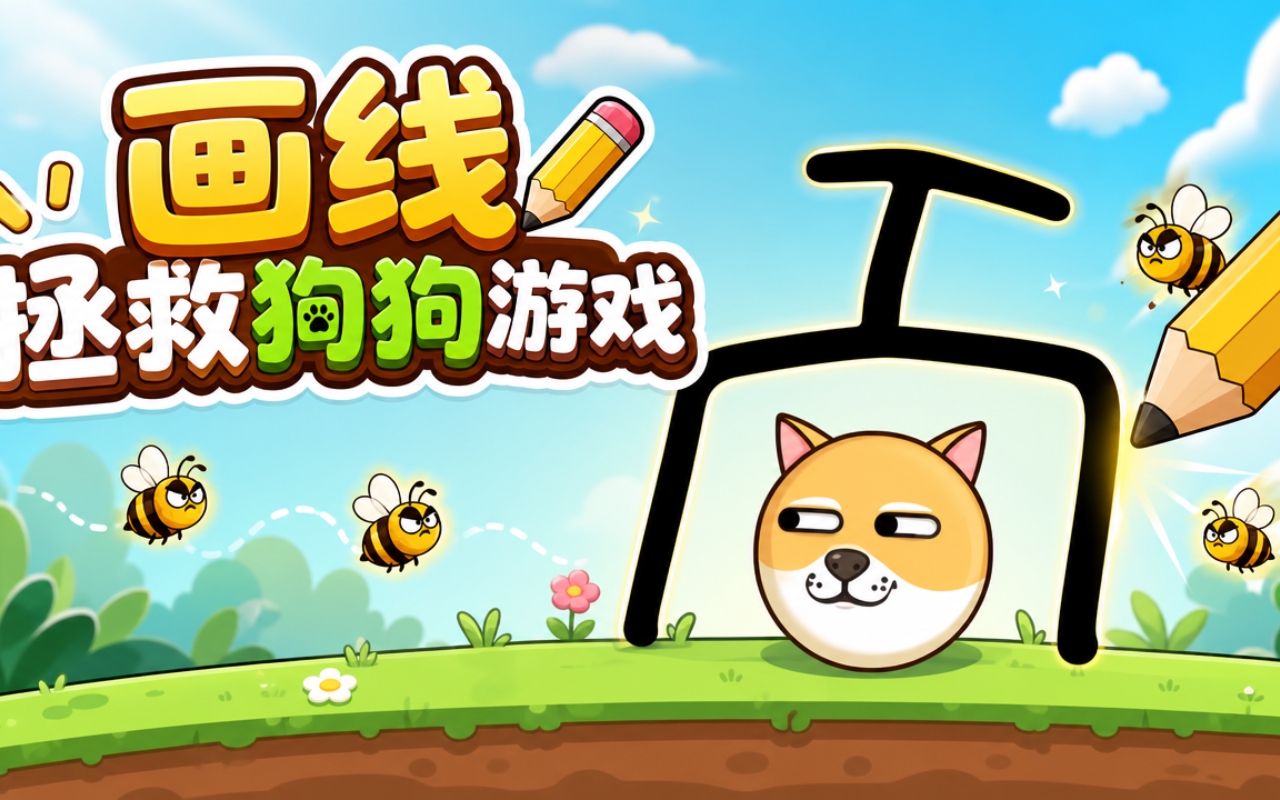 画线拯救狗狗游戏