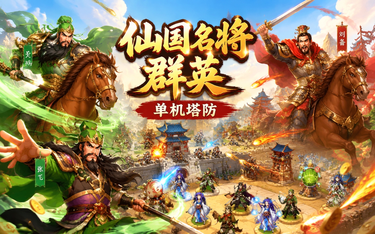 仙国名将群英单机塔防