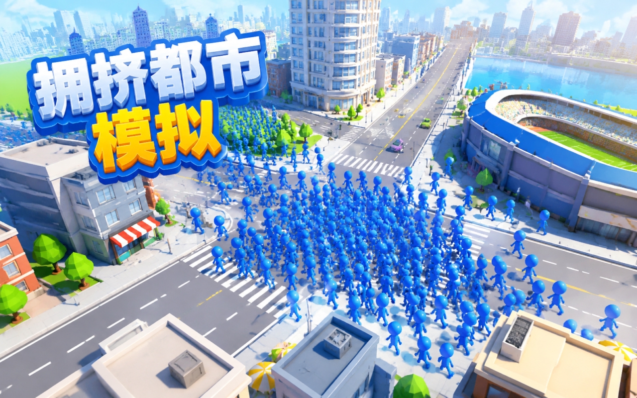 拥挤都市模拟