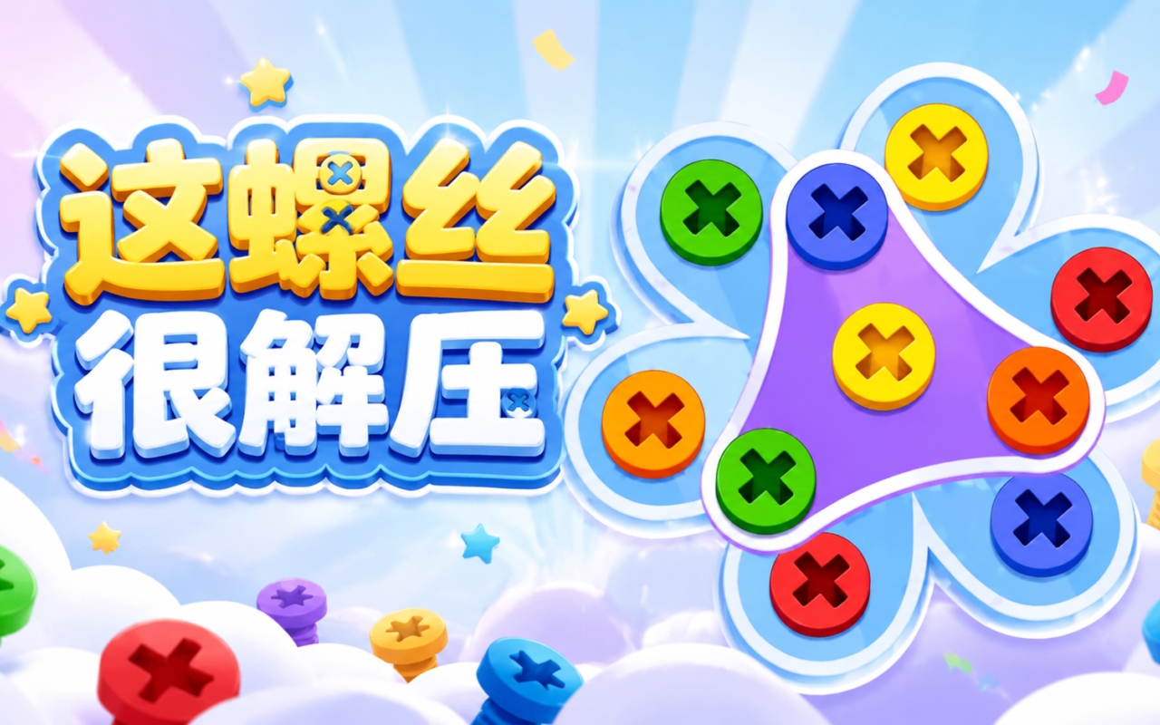 这螺丝很解压