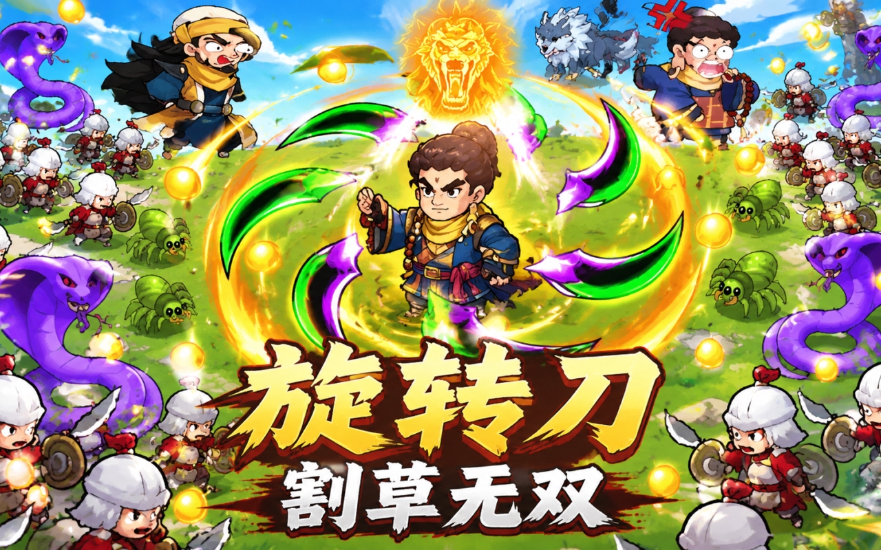 旋转刀割草无双