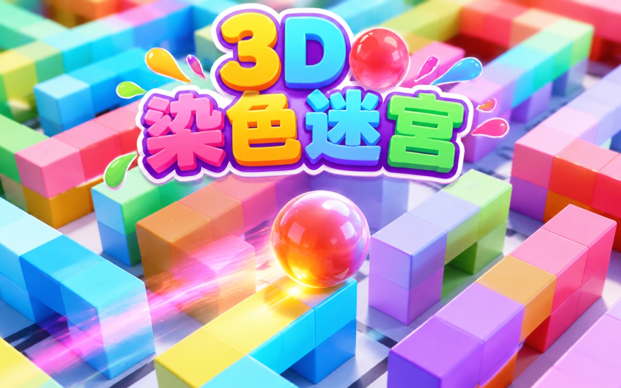 3D染色迷宫