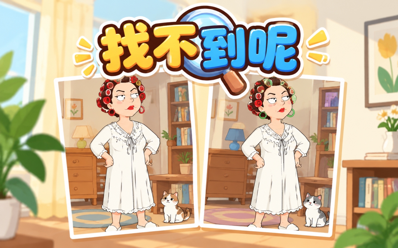 找不到呢