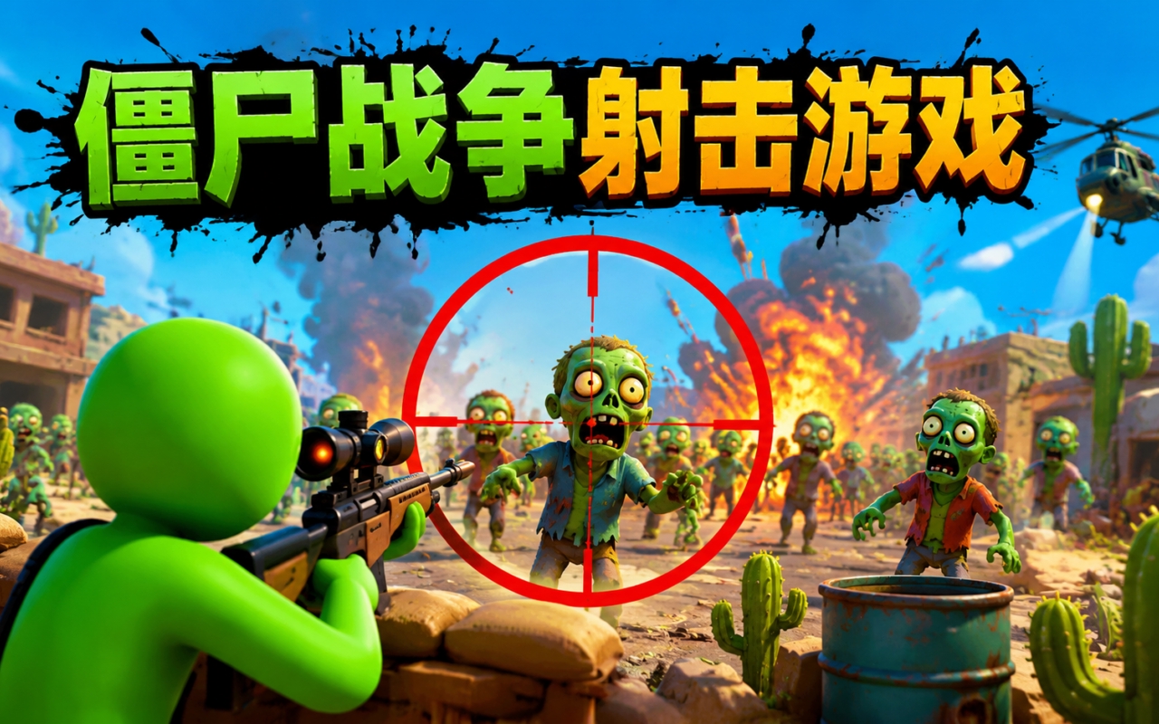 僵尸战争射击游戏