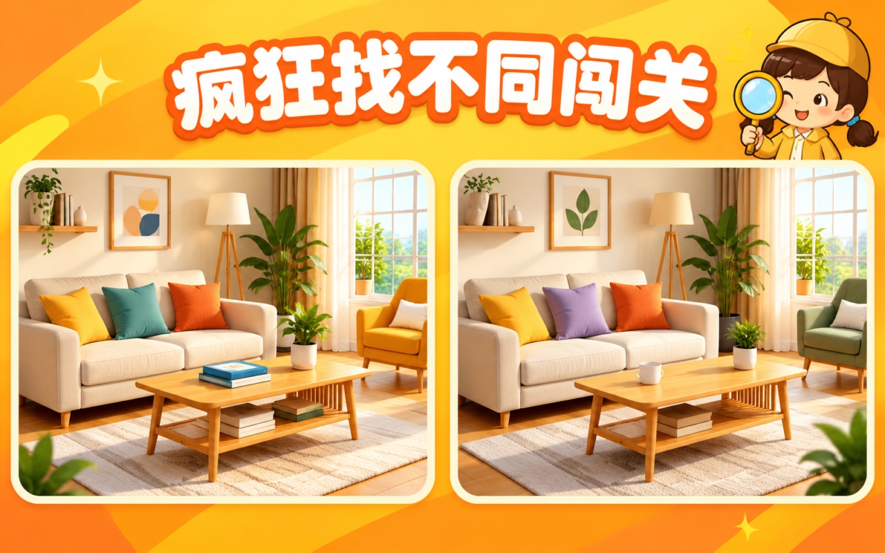 疯狂找不同闯关