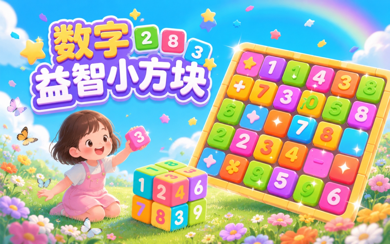 数字益智小方块