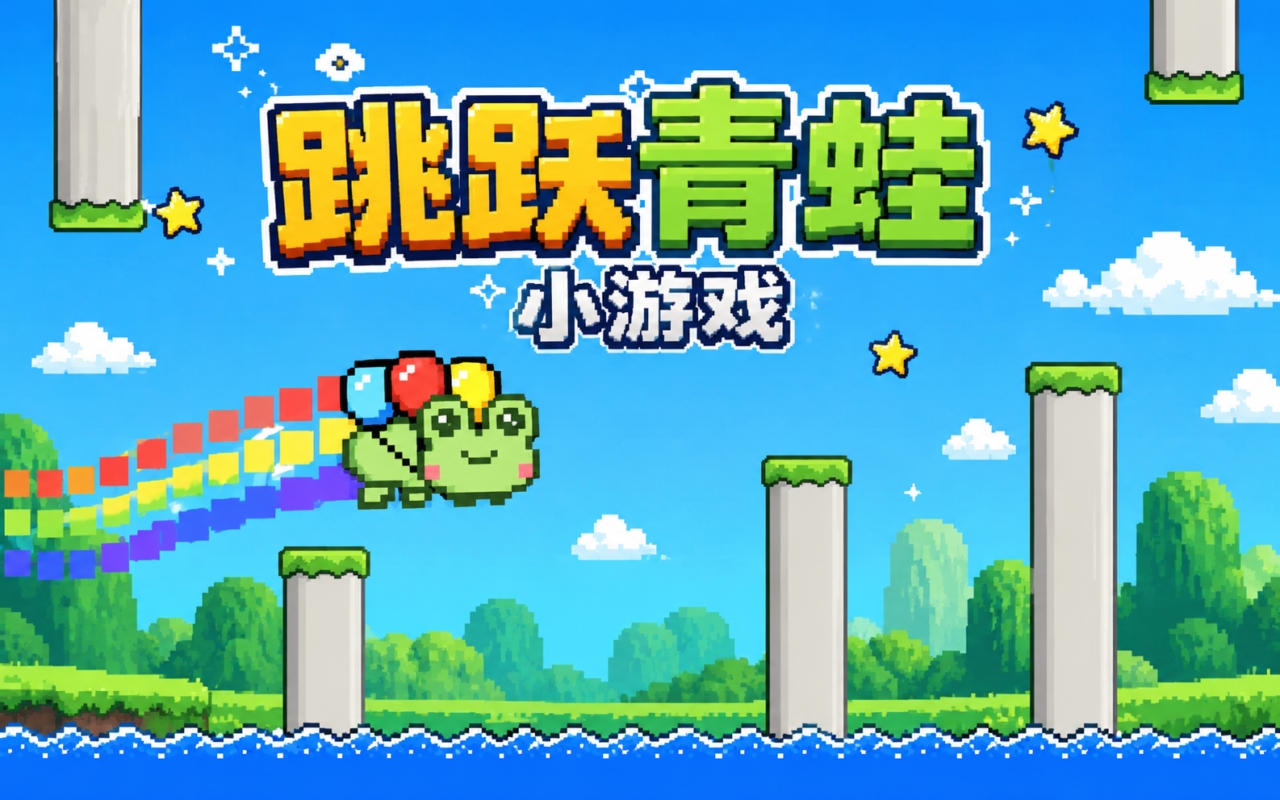跳跃青蛙小游戏