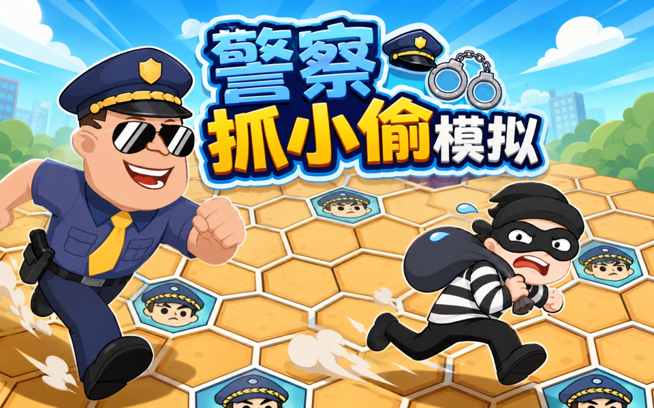 警察抓小偷模拟