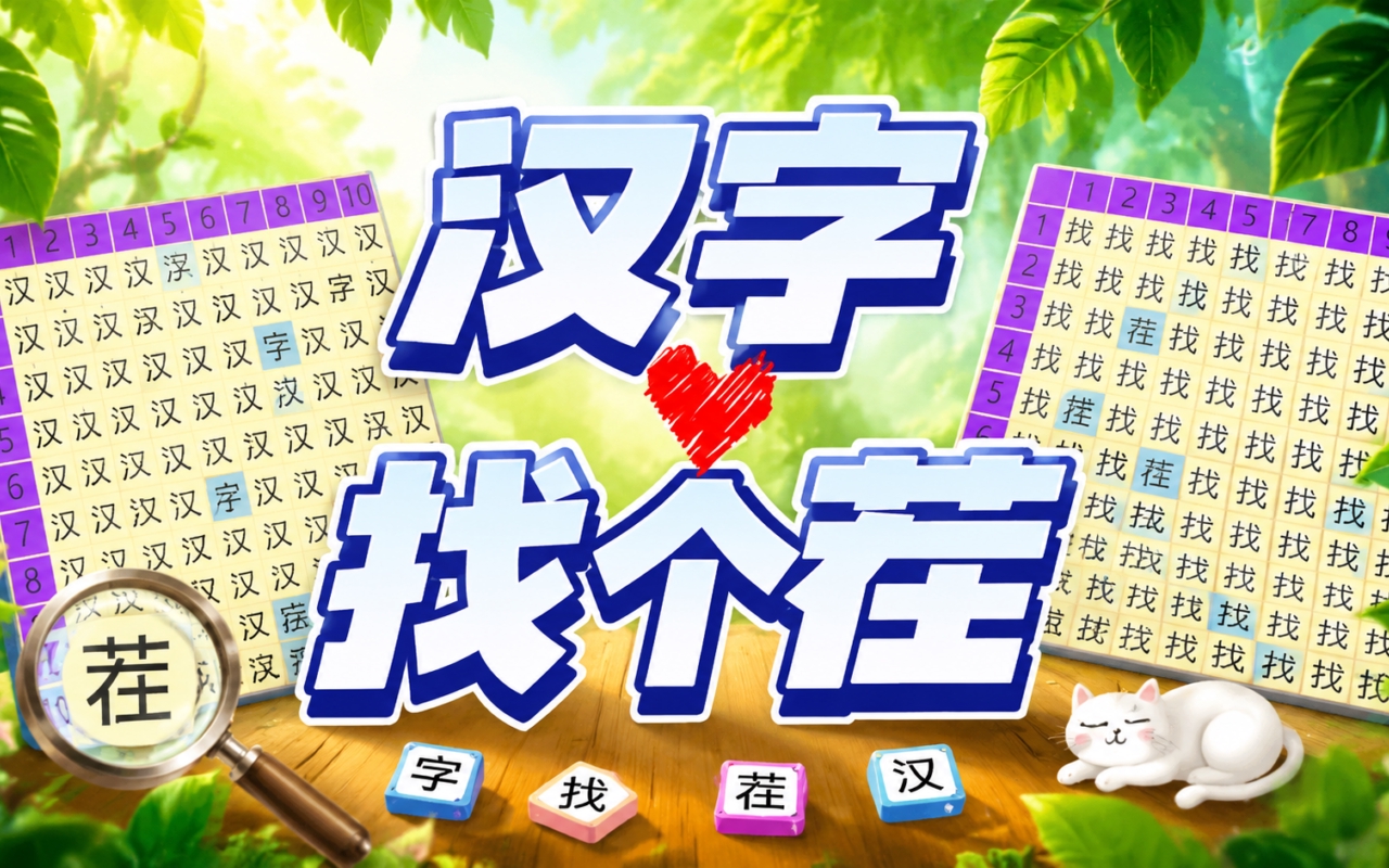 汉字找个茬