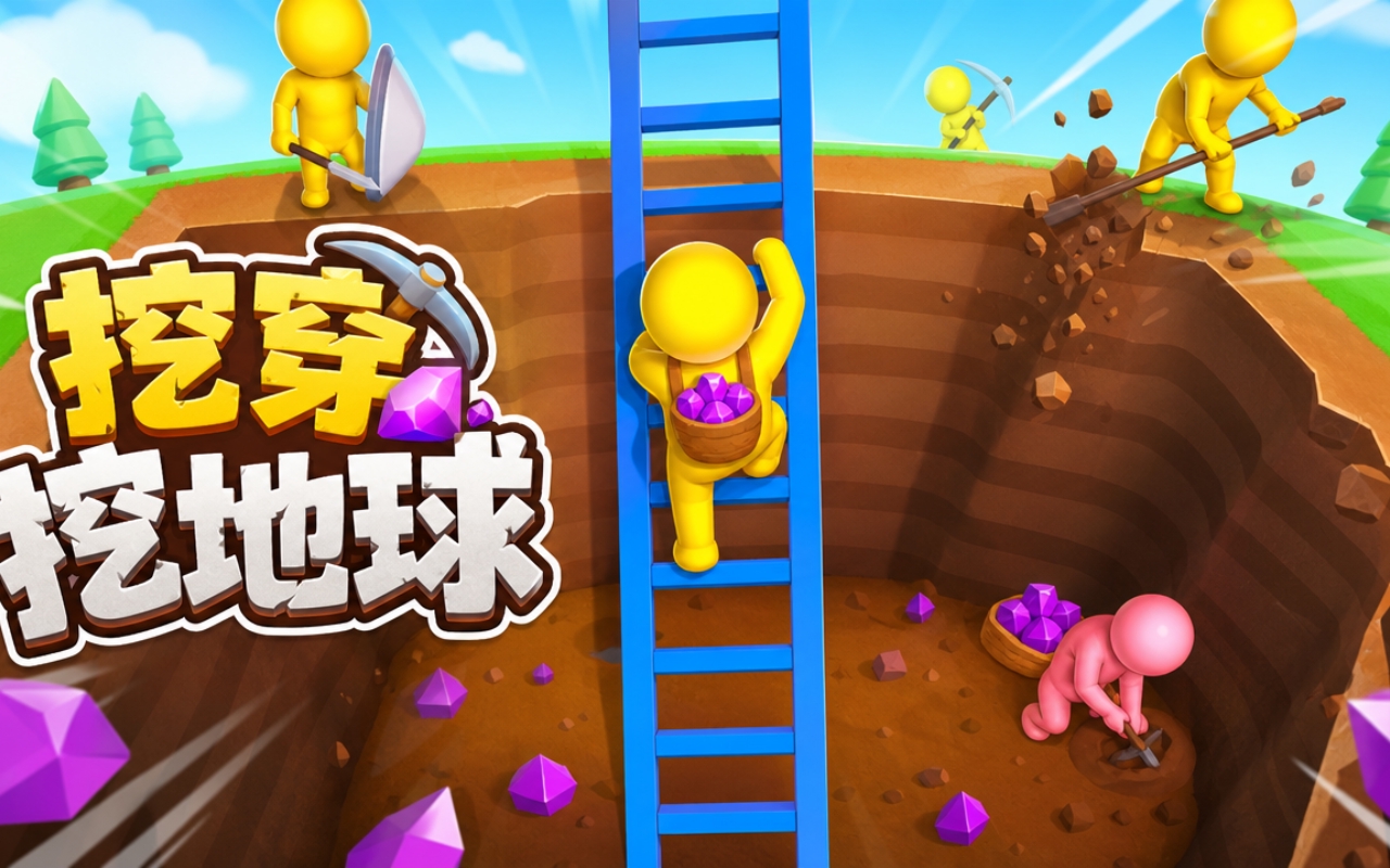 挖穿挖地球