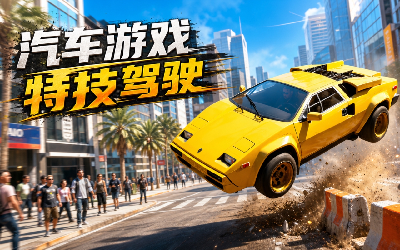 汽车游戏特技驾驶