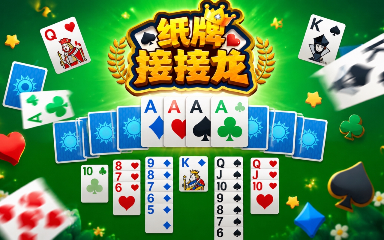 纸牌接接龙