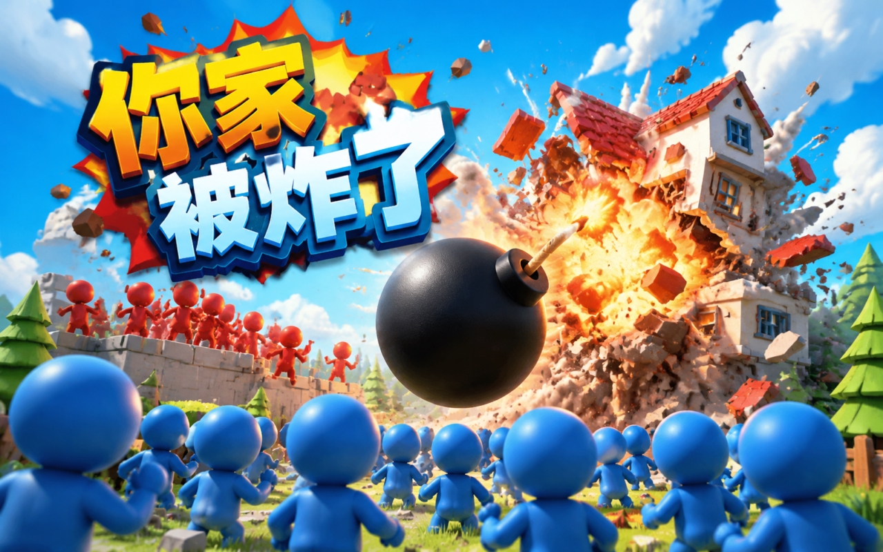 你家被炸了