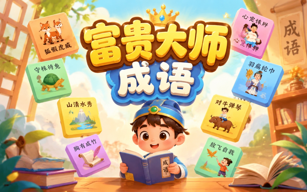 富贵大师成语