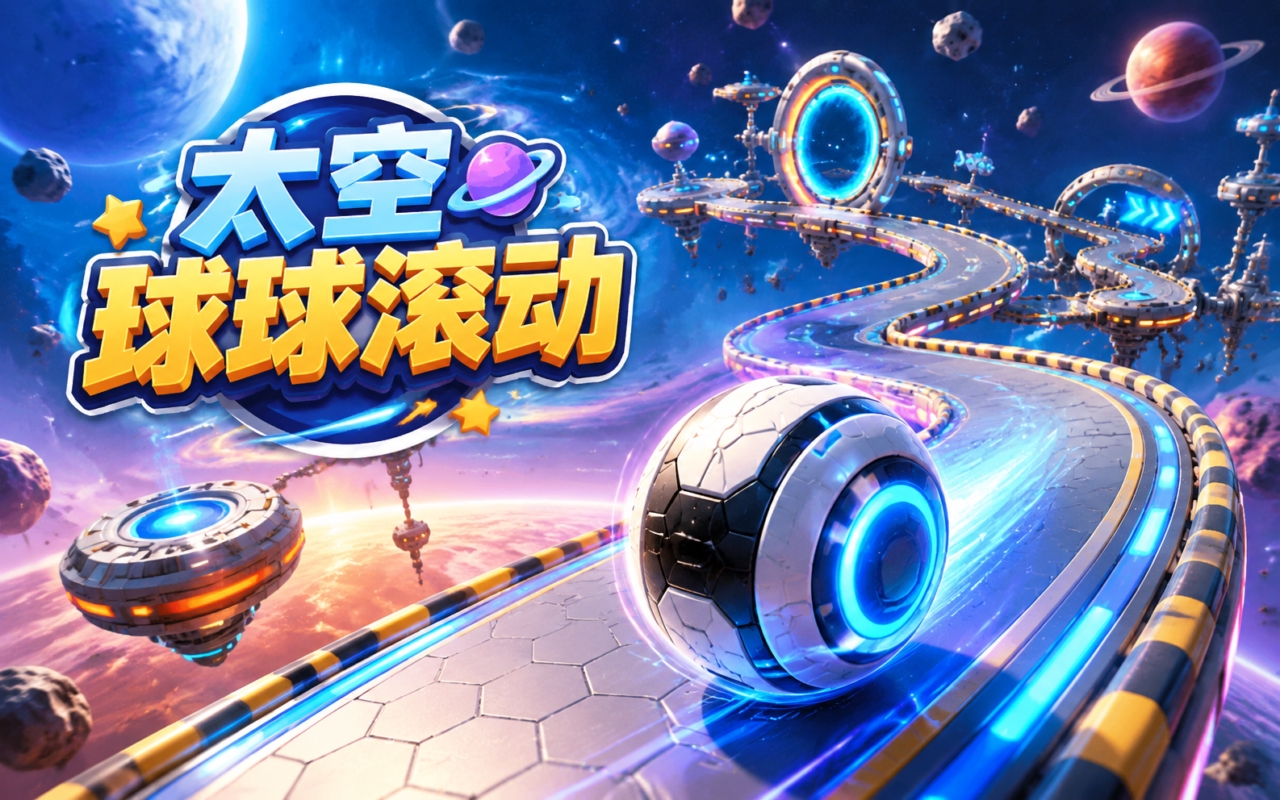 太空球球滚动