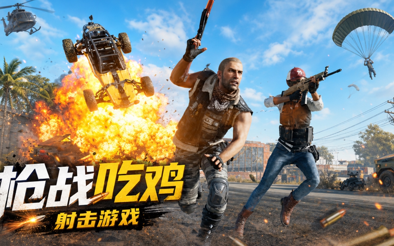 枪战吃鸡射击游戏