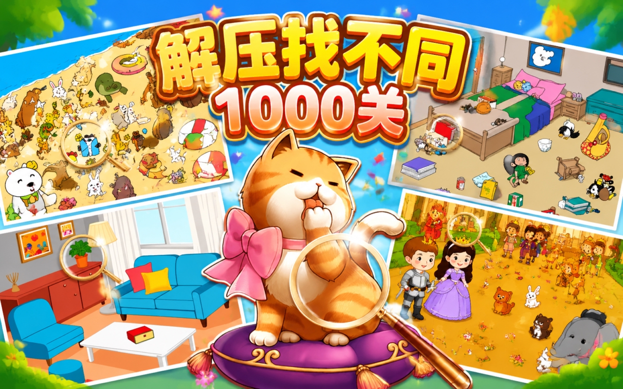 解压找不同1000关