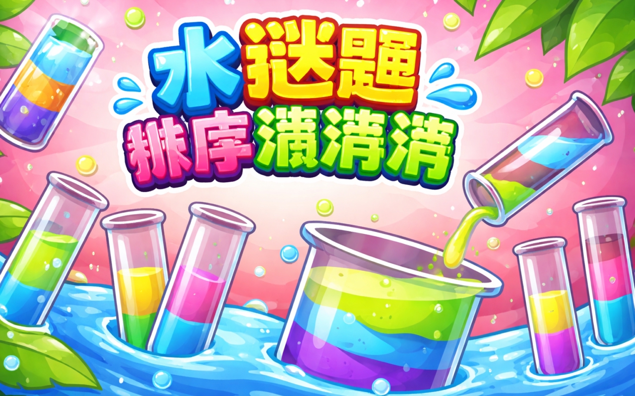 水谜题排序消消消