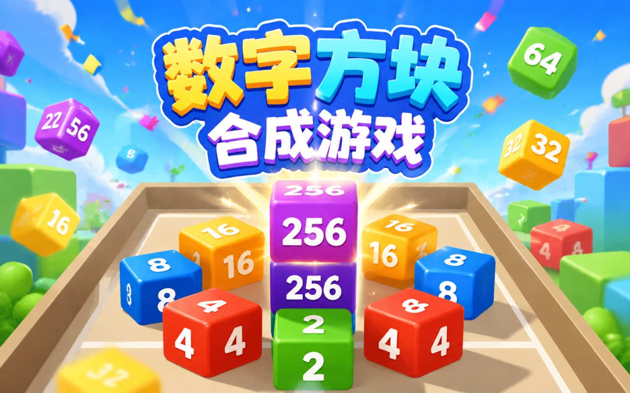 数字方块合成游戏