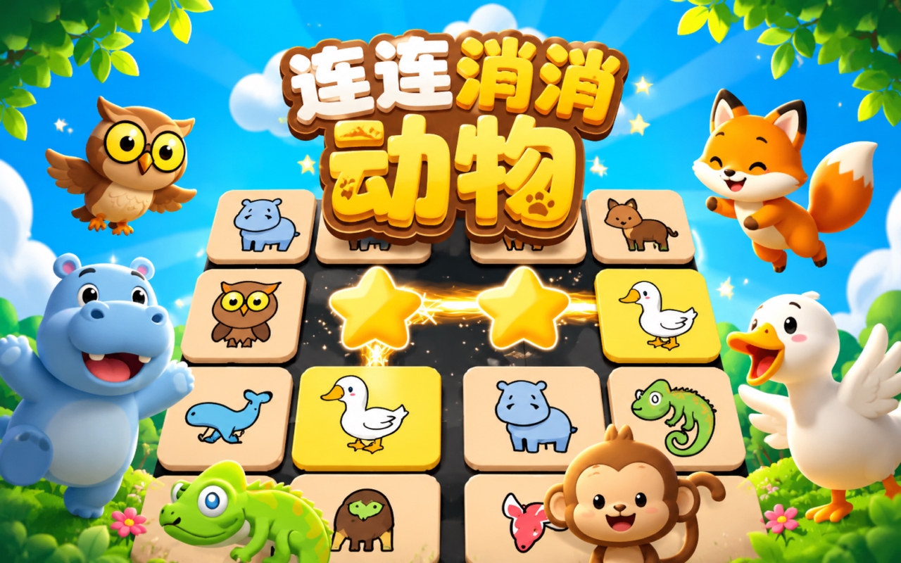 连连消消动物