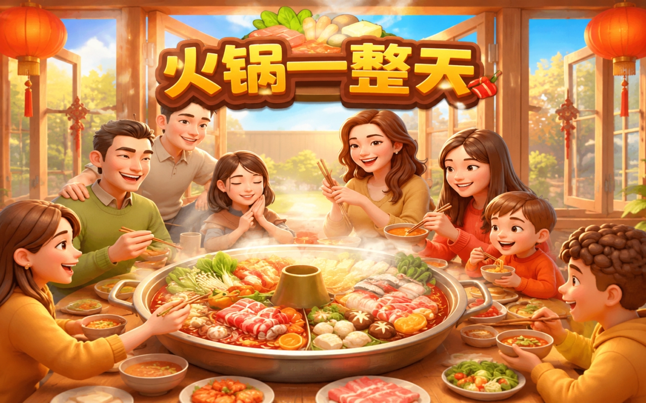 火锅一整天