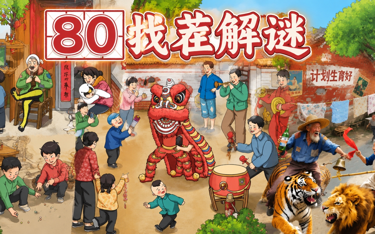 80找茬解谜