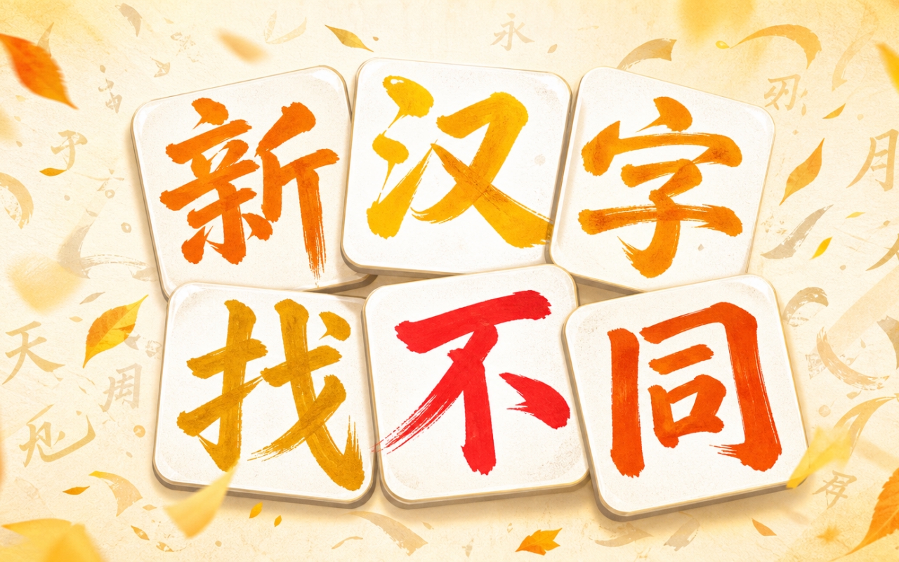 新汉字找不同