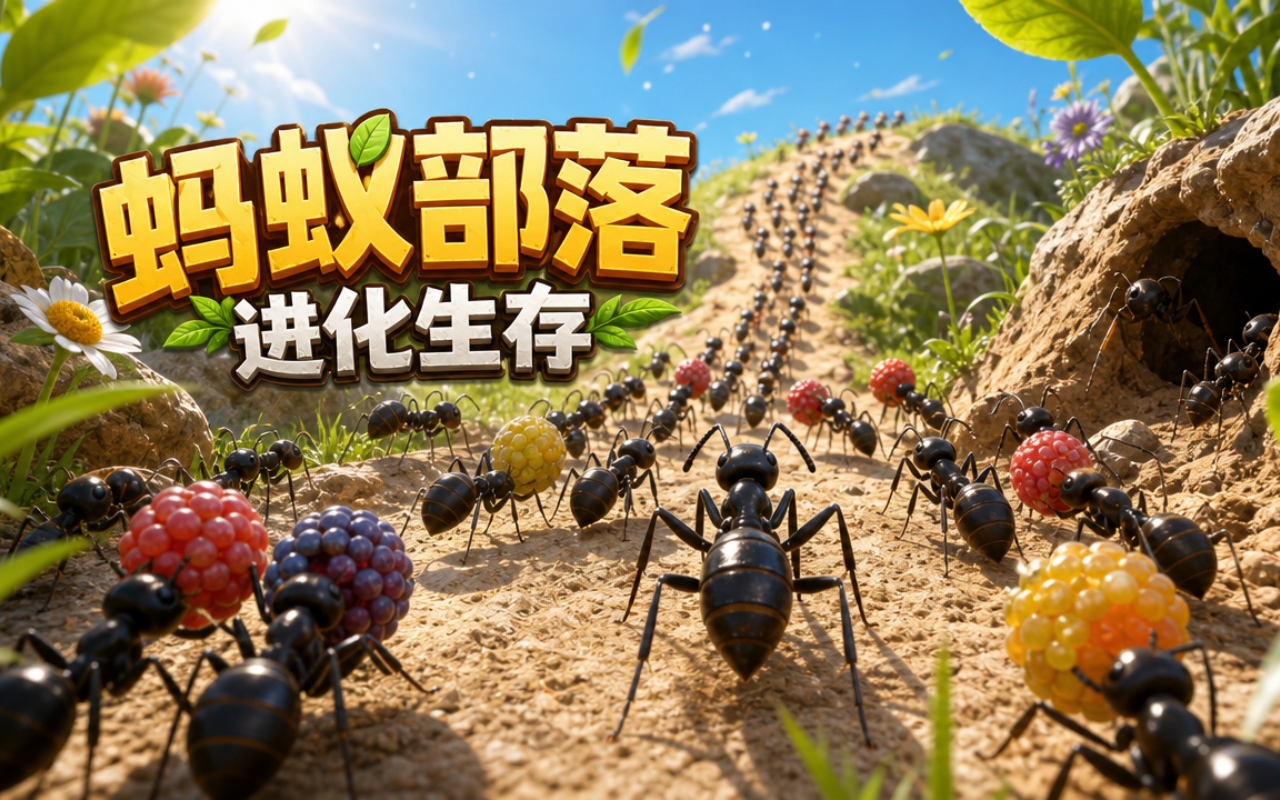 蚂蚁部落进化生存