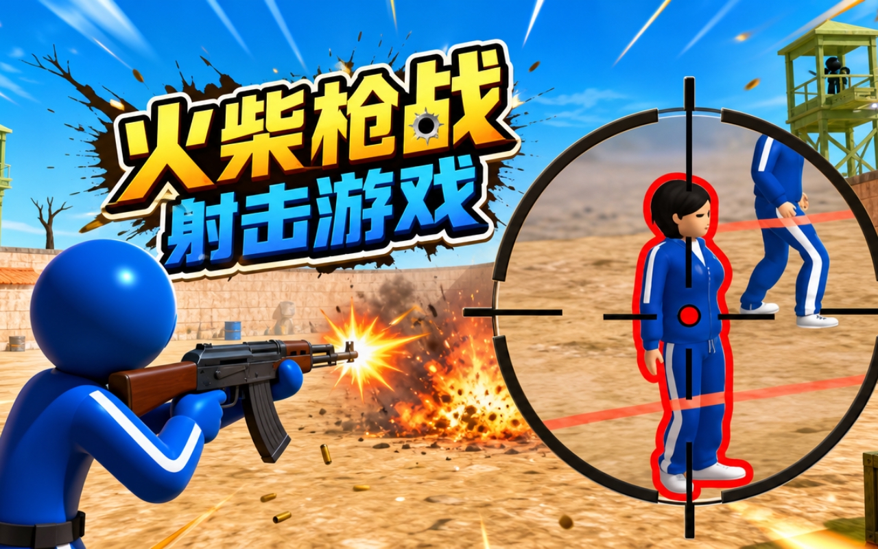 火柴枪战射击游戏